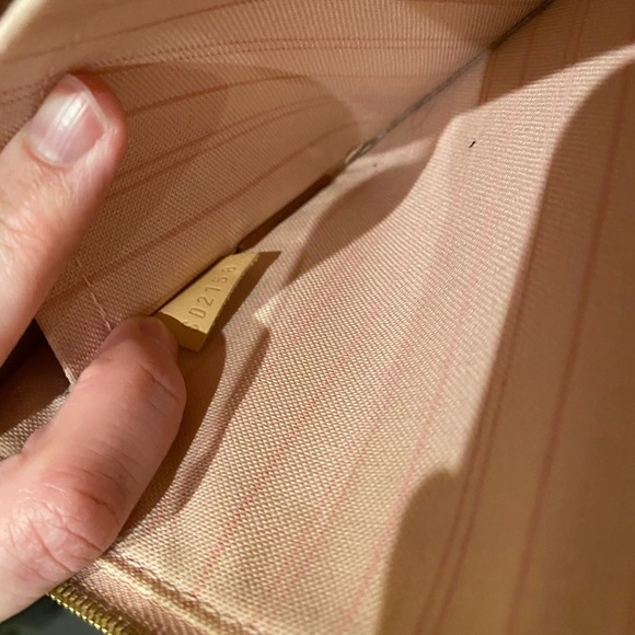 ❌SOLD❌Louis Vuitton Neverfull GM azur with pouch - Picture 11 of 16